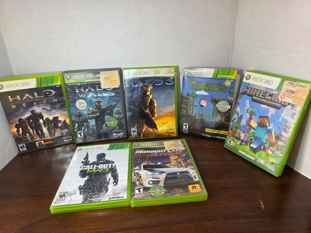 XBOX 360 LOT OF 7